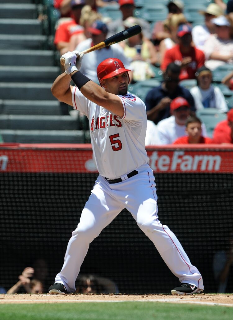 Albert Pujols: Noveno jugador que juega más de 3,000 partidos en Grandes Ligas.