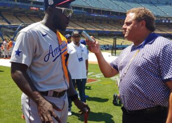 San Pedro de Macoris lanza su nuevo producto al mercado de Grandes Ligas y se llama,  Jhonkensy Noel de los Guardianes de Cleveland.