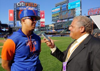 Mark Vientos, de los Mets de New York