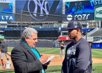 Johny Brito –  lució dominante en su debut                 			en el Yankee Stadium