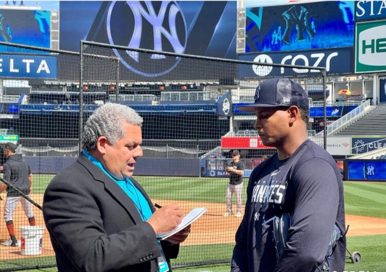 Johny Brito –  lució dominante en su debut                 			en el Yankee Stadium