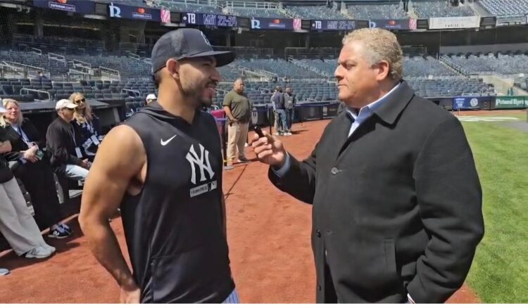 José Caballero, un utility estrella en los Yankees de New York